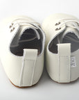 Soft-Sole Baby Oxfords - Soft Ivory