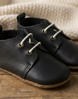 hard-Sole Baby Oxford – Black
