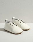 Soft-Sole Baby Oxfords - Soft Ivory