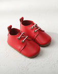 Soft-Sole Baby Oxford- Cherry Red