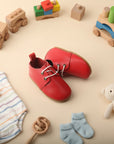 hard-Sole Baby Oxford- Cherry Red