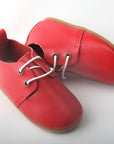 hard-Sole Baby Oxford- Cherry Red