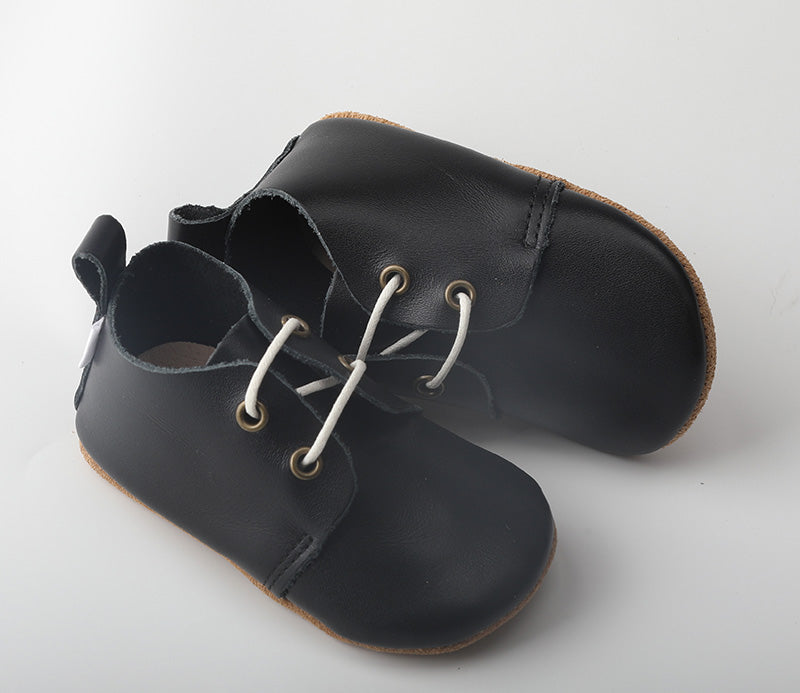 Soft-Sole Baby Oxford – Black