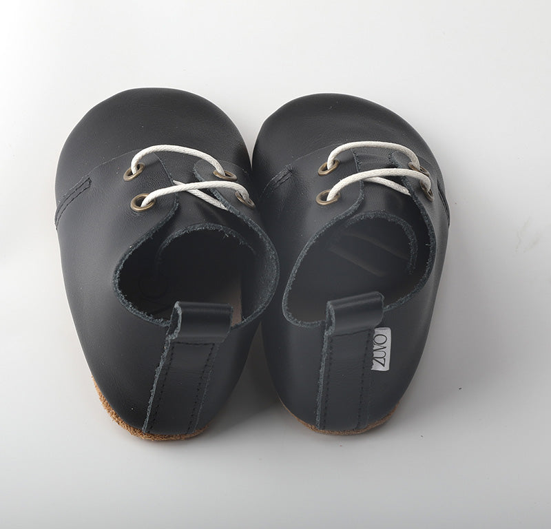 Soft-Sole Baby Oxford – Black