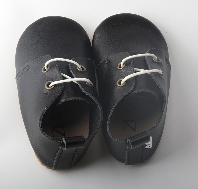 Soft-Sole Baby Oxford – Black