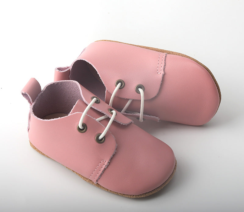 Soft-Sole Baby Oxford - Blush Pink