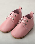 Hard-Sole Baby Oxford - Blush Pink