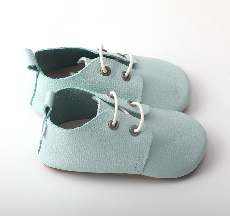 Soft-Sole Baby Oxford - Powder Blue
