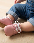 Soft-Sole Baby Oxford - Blush Pink