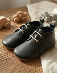 hard-Sole Baby Oxford – Black